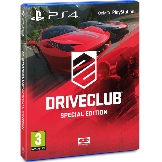 PS4 SCEE   Driveclub Special Edition